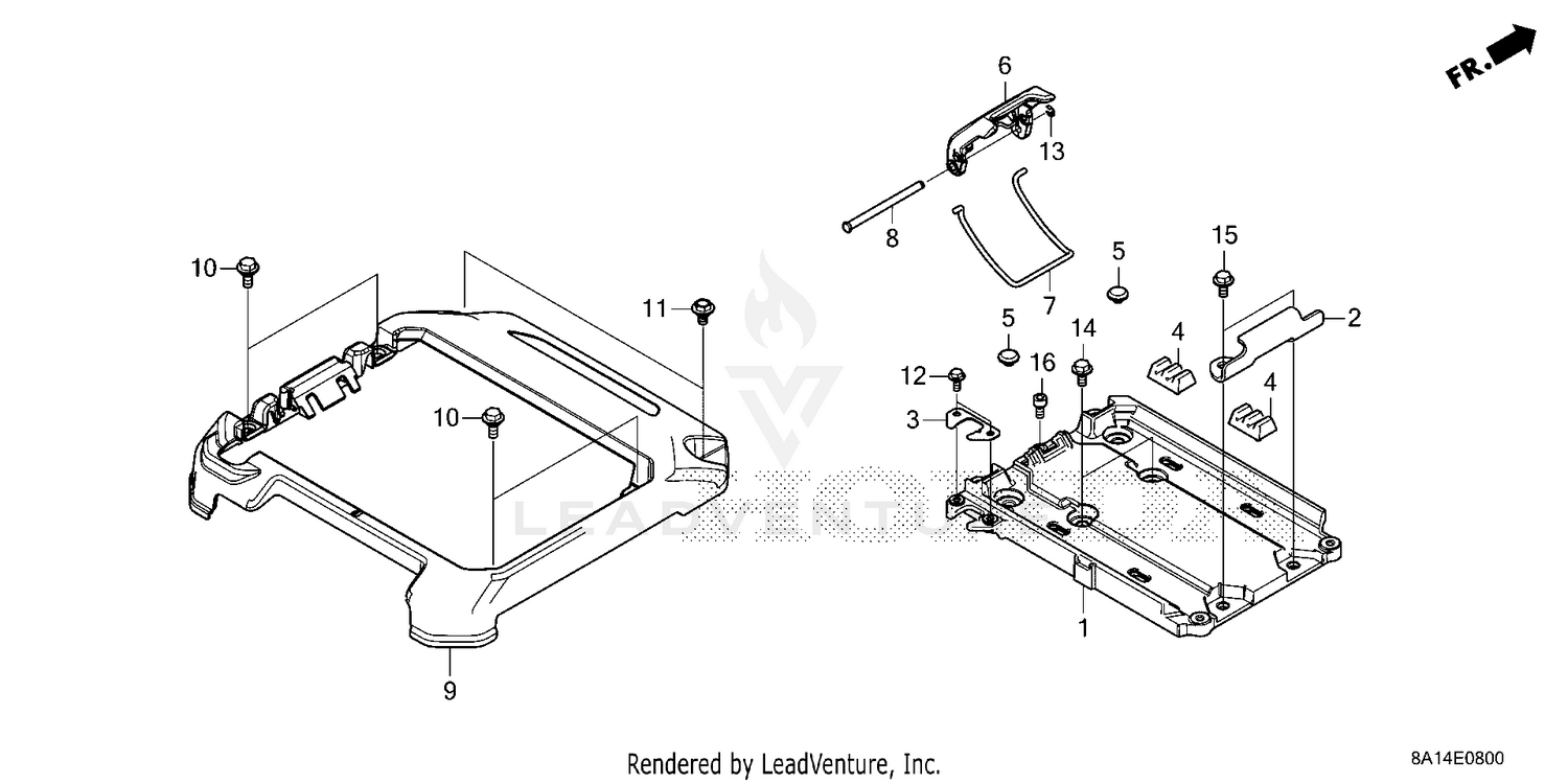 BATTERY TRAY