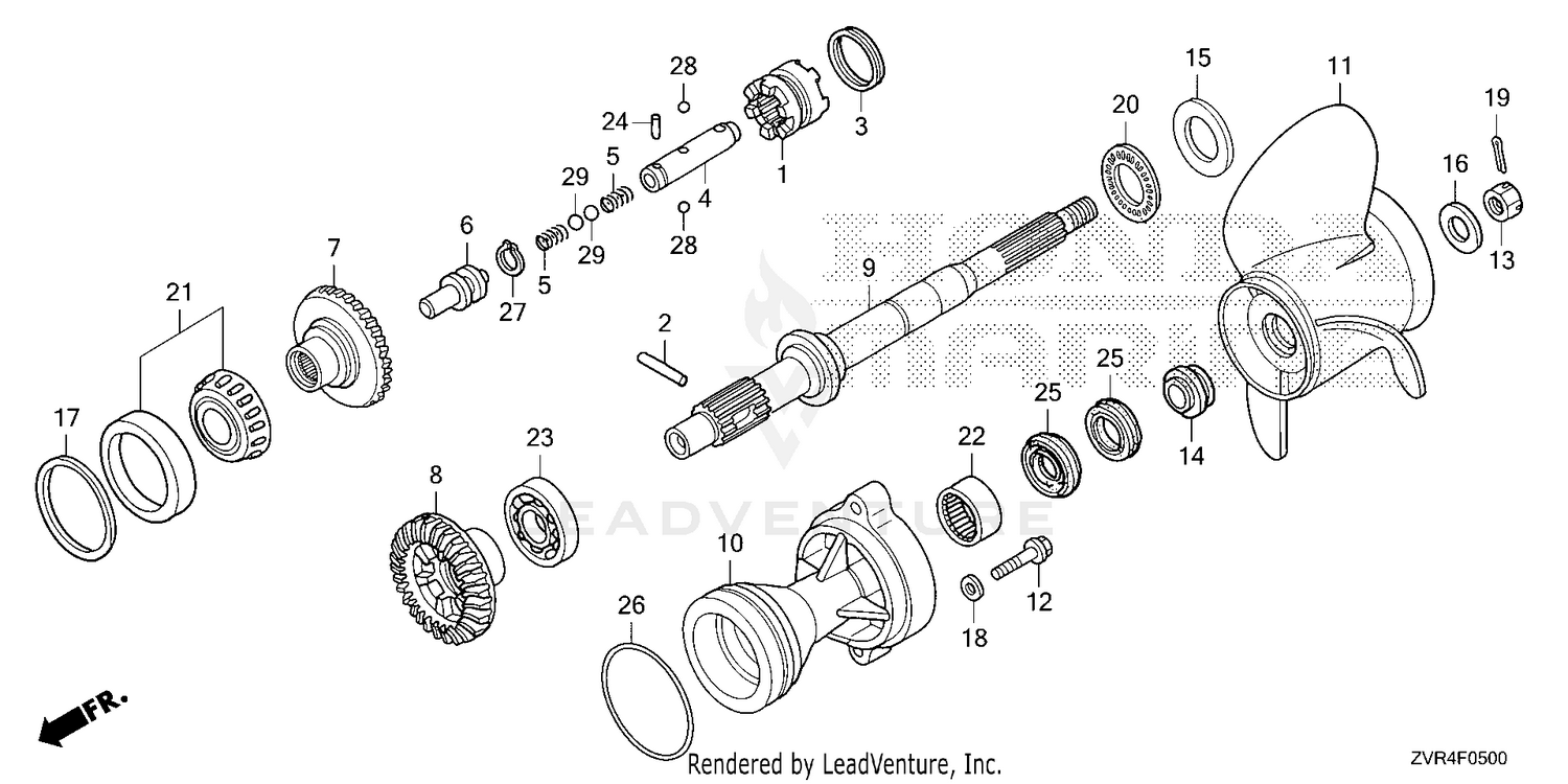 PROPELLER SHAFT@PROPELLER