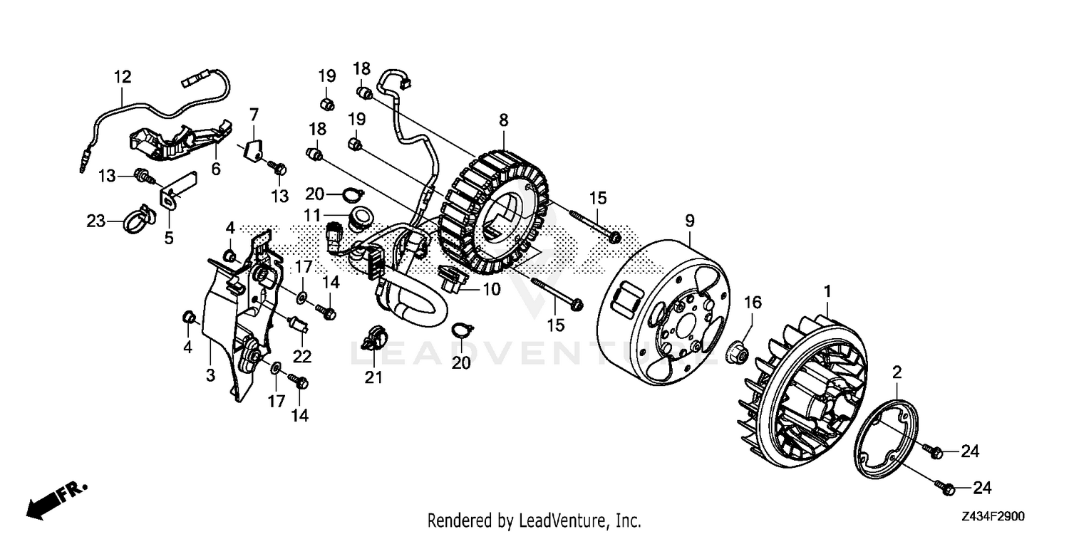 GENERATOR@COOLING FAN
