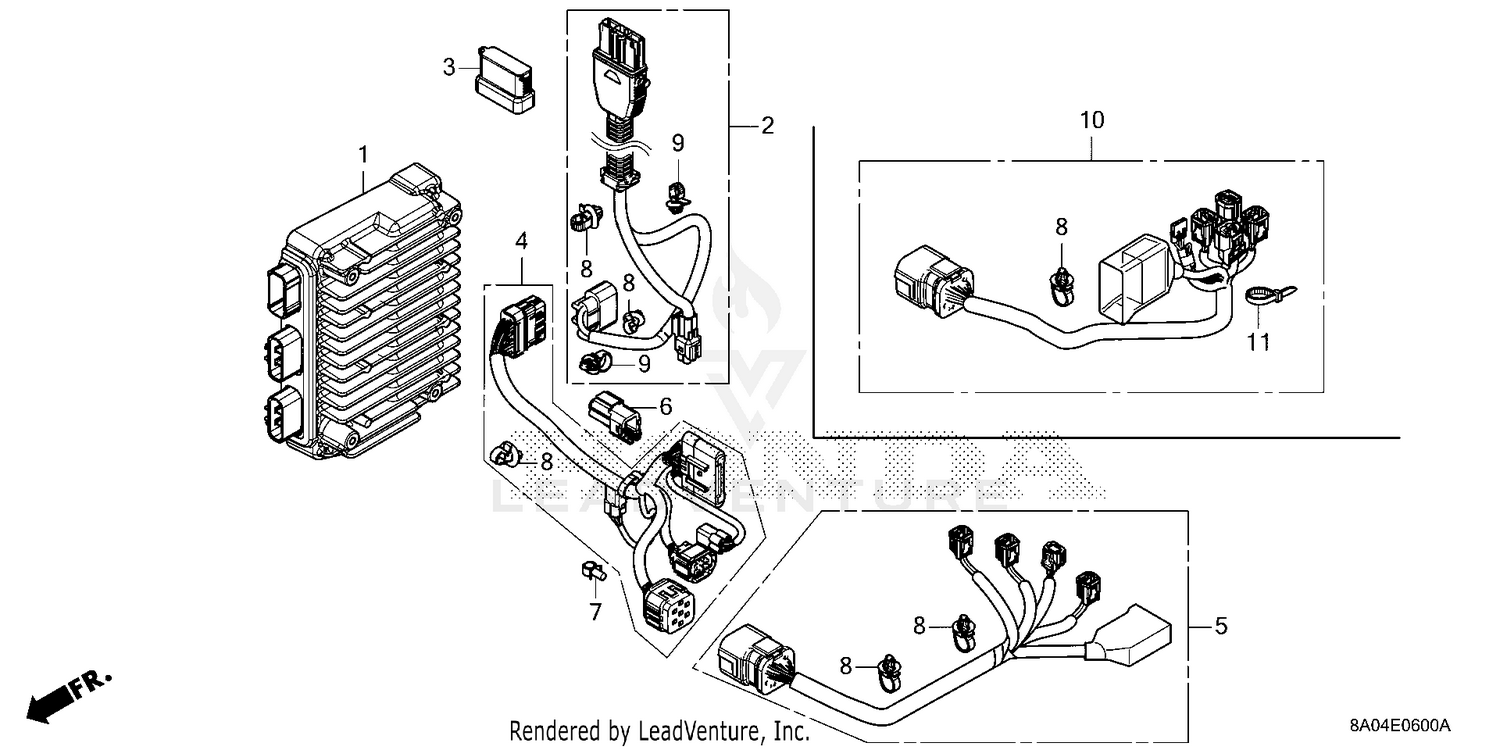 WIRE HARNESS@PDU