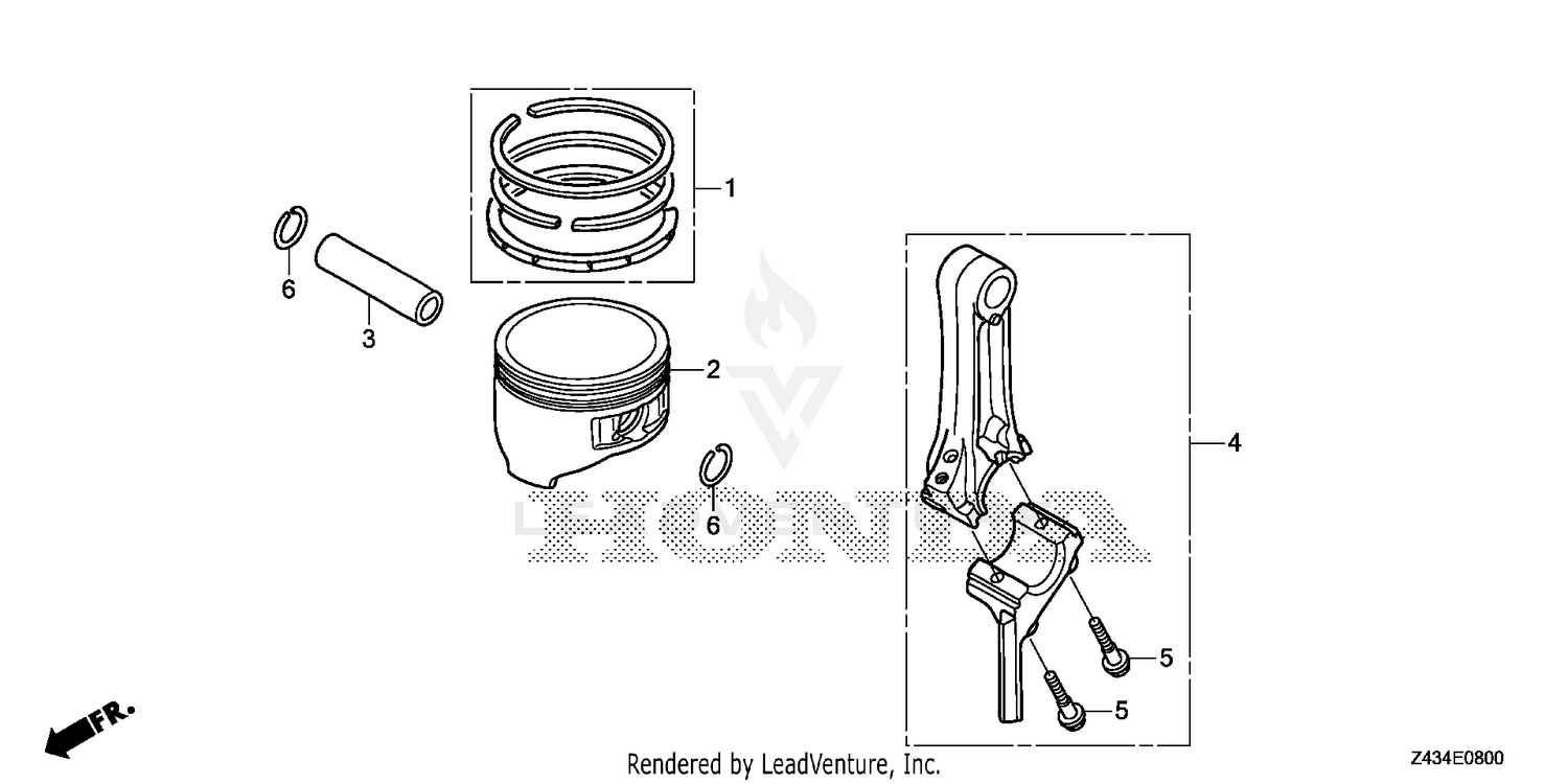 PISTON@CONNECTING ROD
