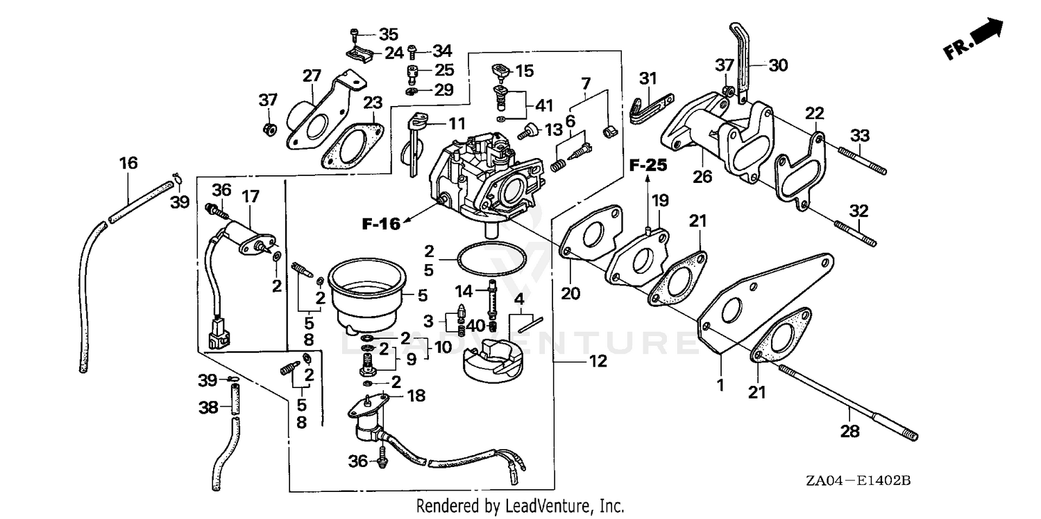 Honda Power Equipment ES6500K1 A/B GENERATOR, JPN, VIN# EA1