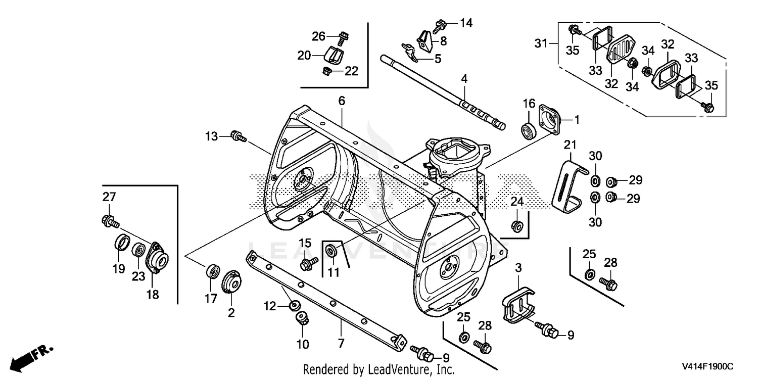 AUGER HOUSING