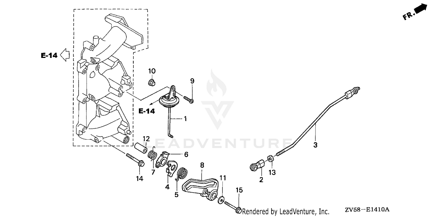 THROTTLE ROD