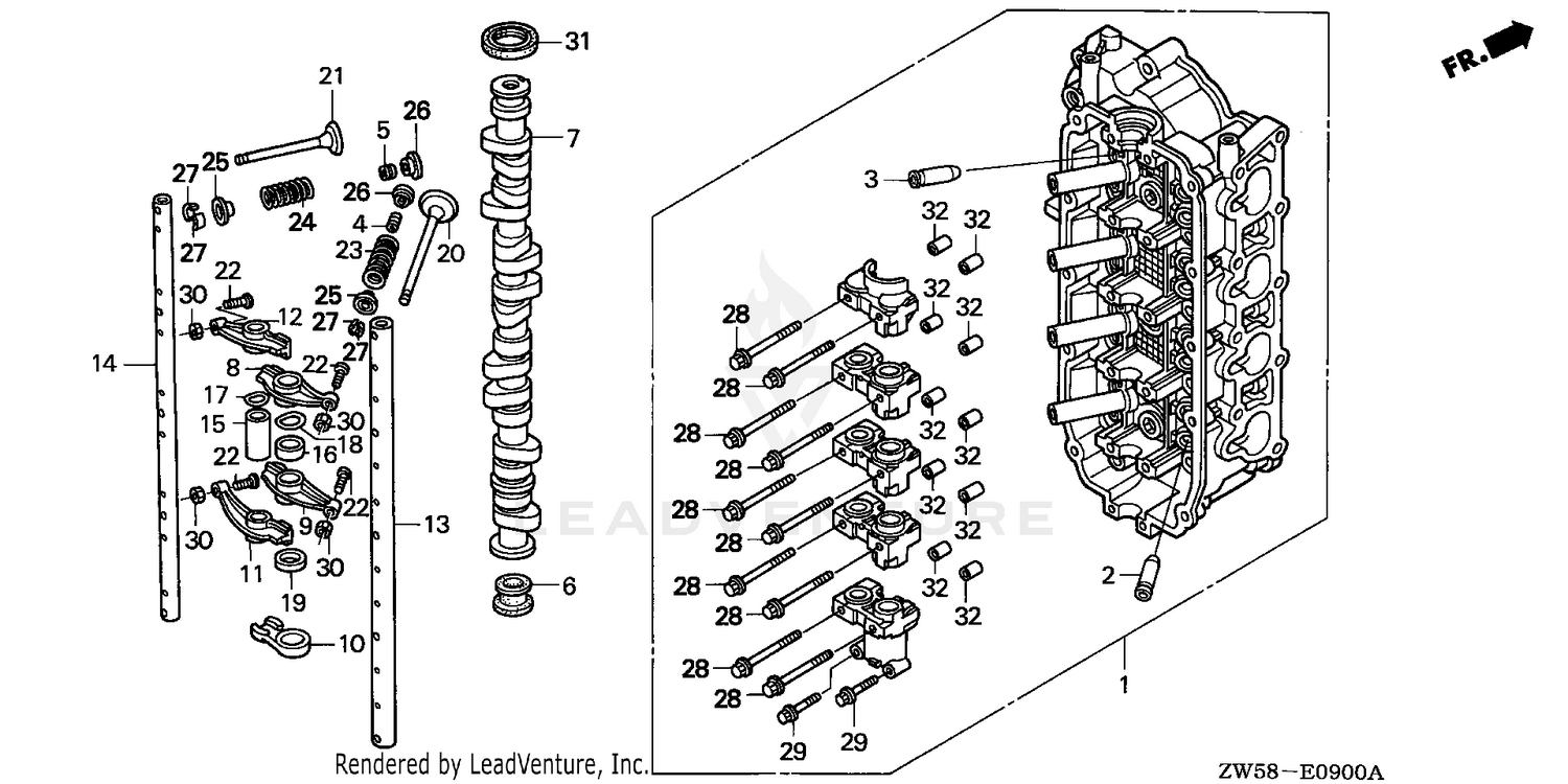 CAMSHAFT@CYLINDER HEAD