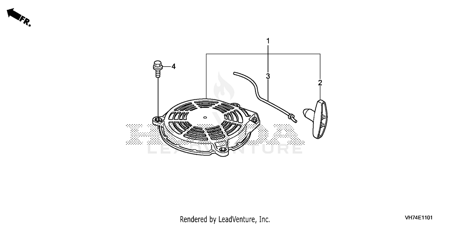 RECOIL STARTER (HRX217K6)