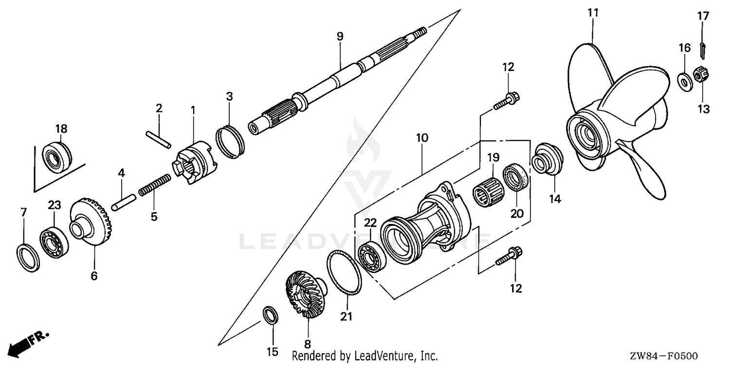 PROPELLER SHAFT@PROPELLER