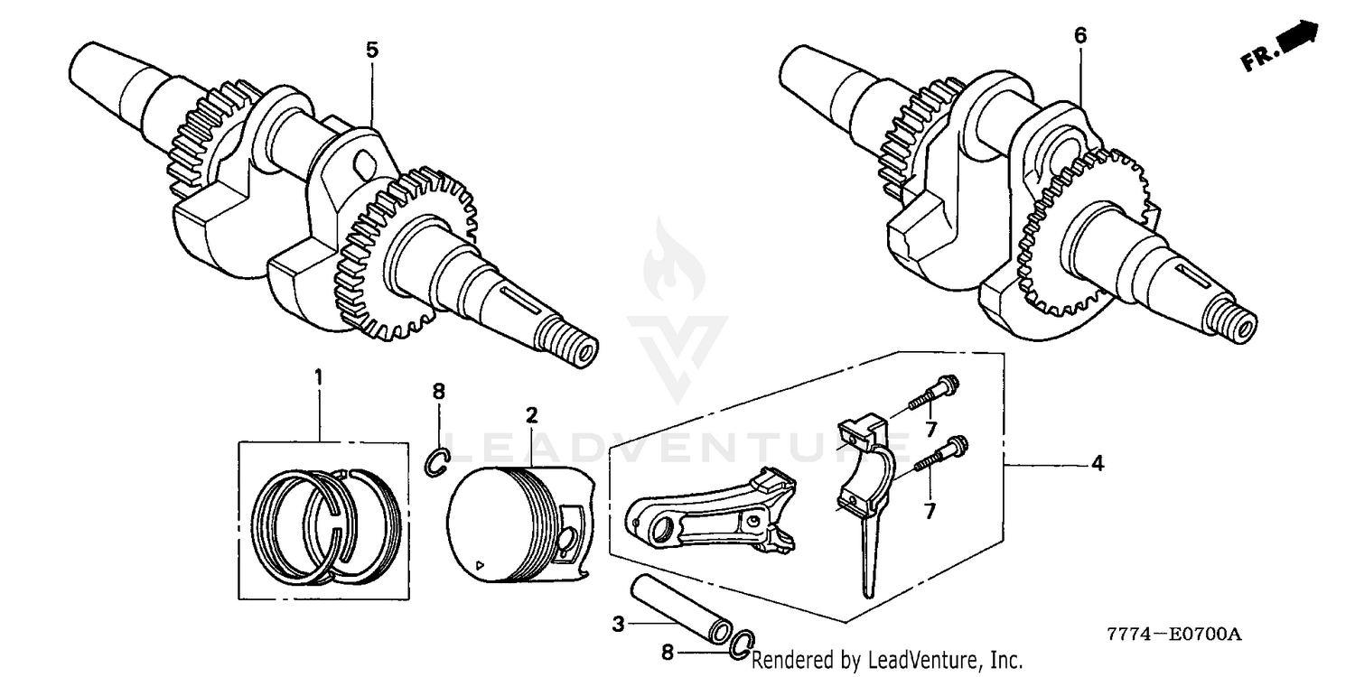 PISTON@CRANKSHAFT