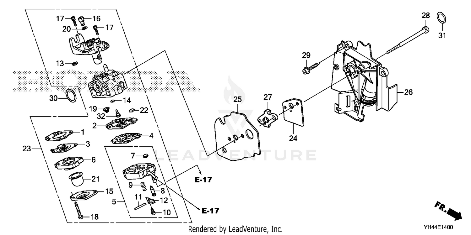 CARBURETOR (WX10T)