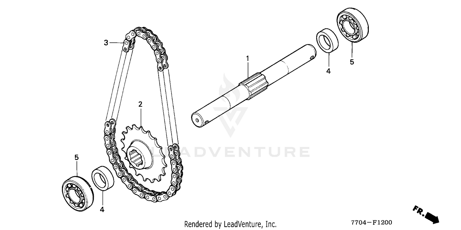WHEEL SHAFT