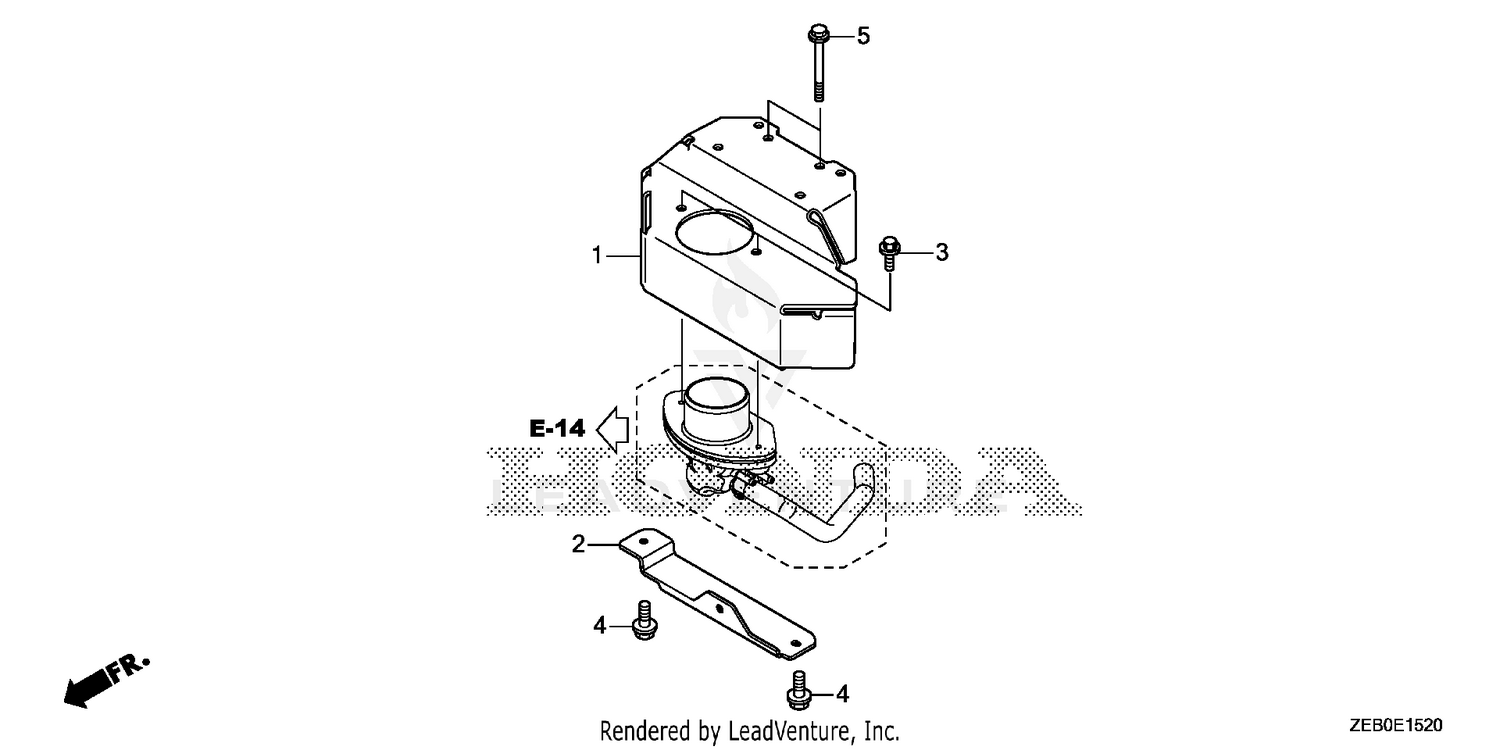 AIR CLEANER STAY
