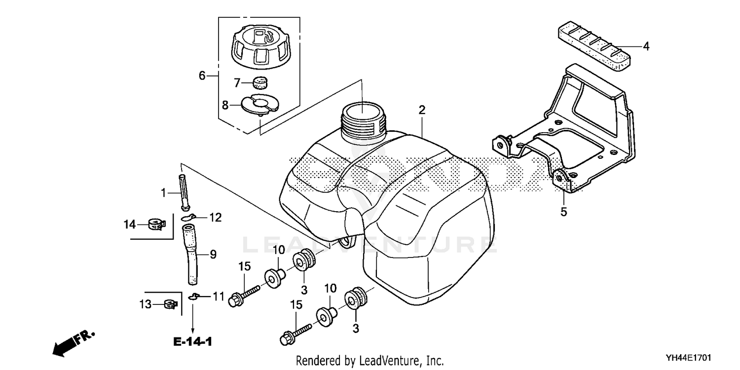 FUEL TANK (WX15T)