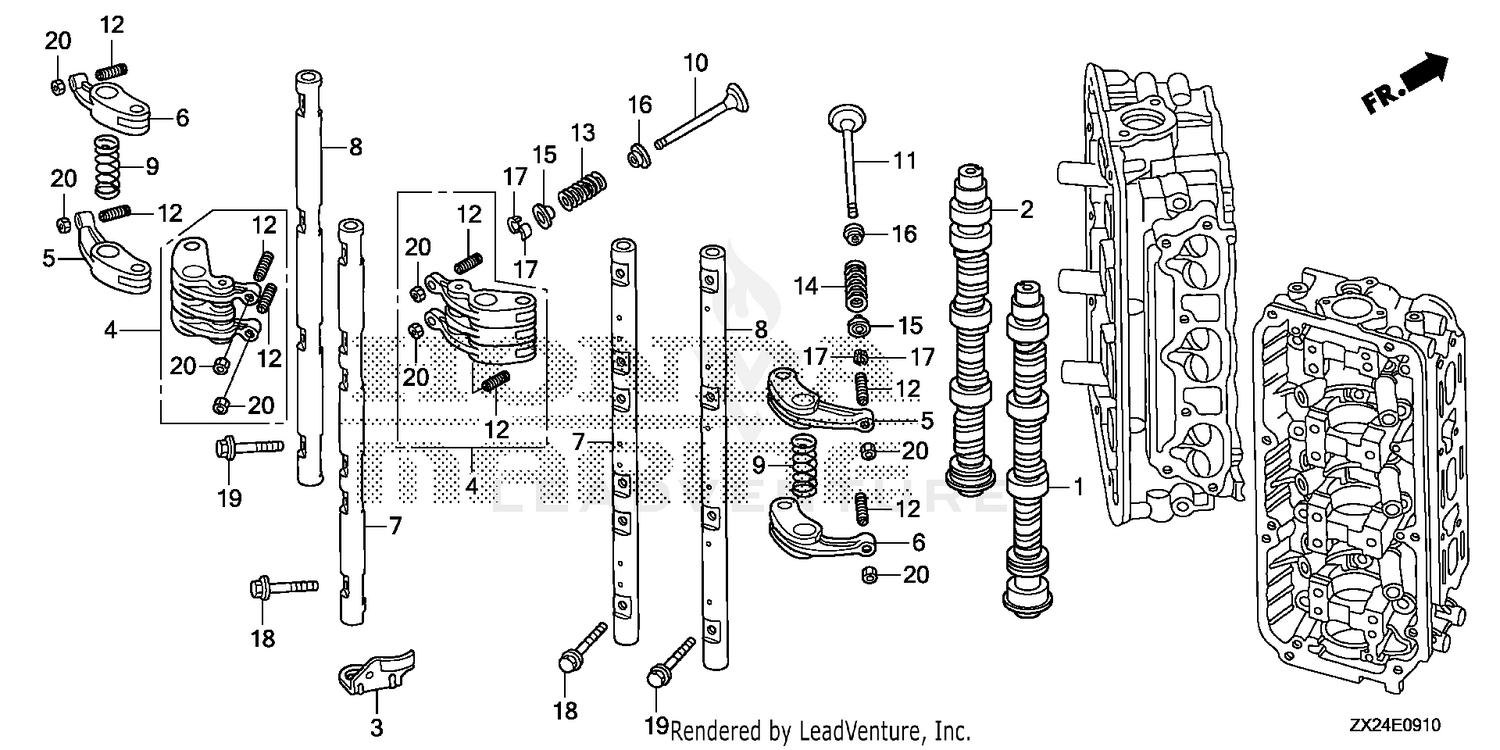 CAMSHAFT@ROCKER ARM