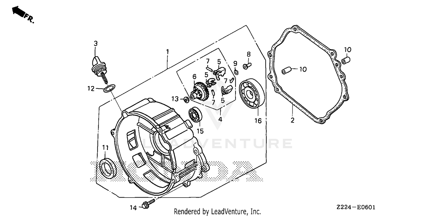 CRANKCASE COVER (2)