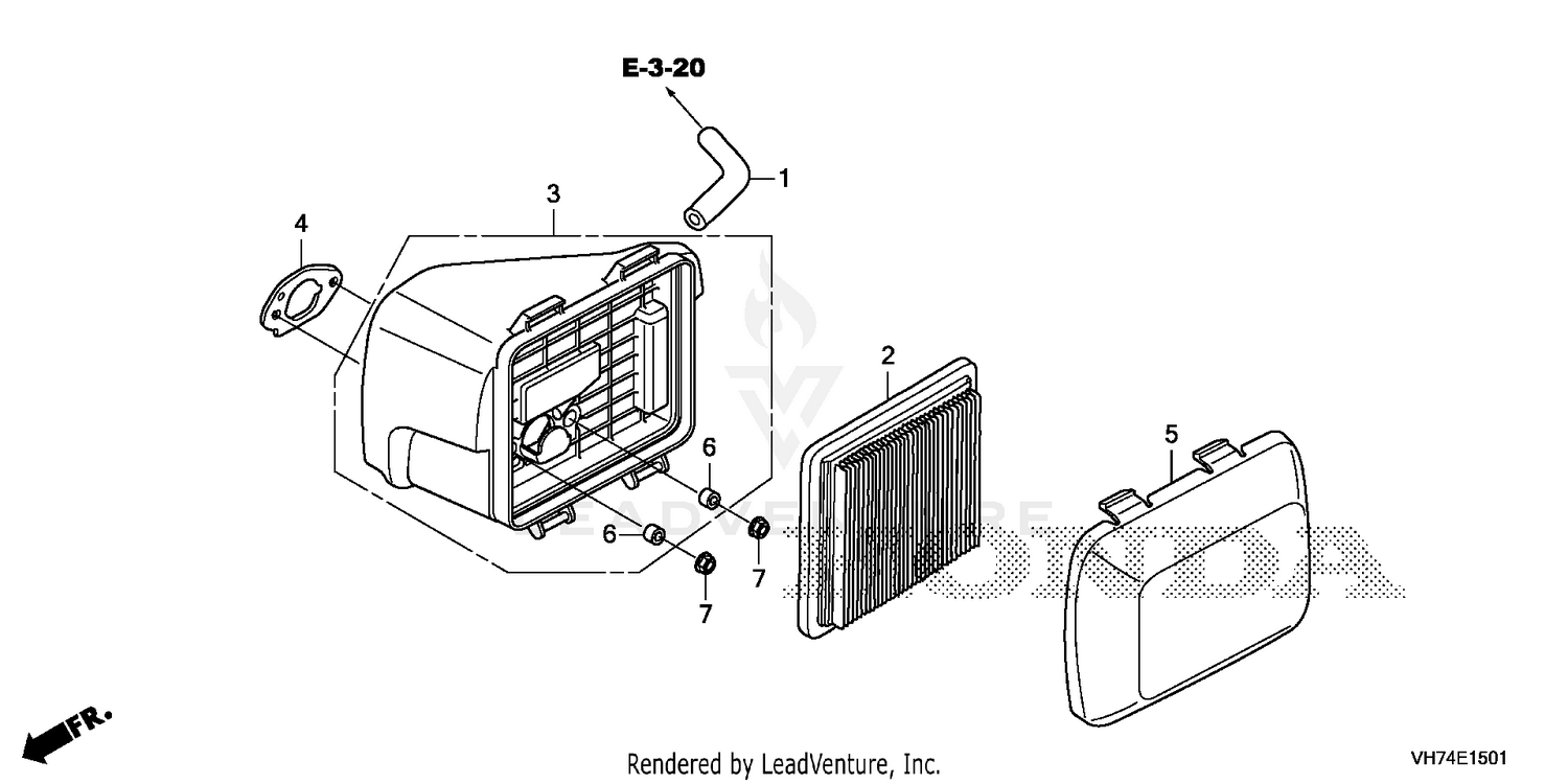 AIR CLEANER (HRX217K6)
