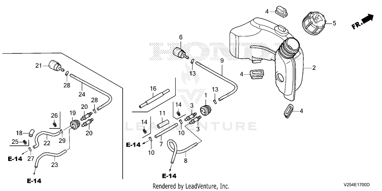 Assembly diagram