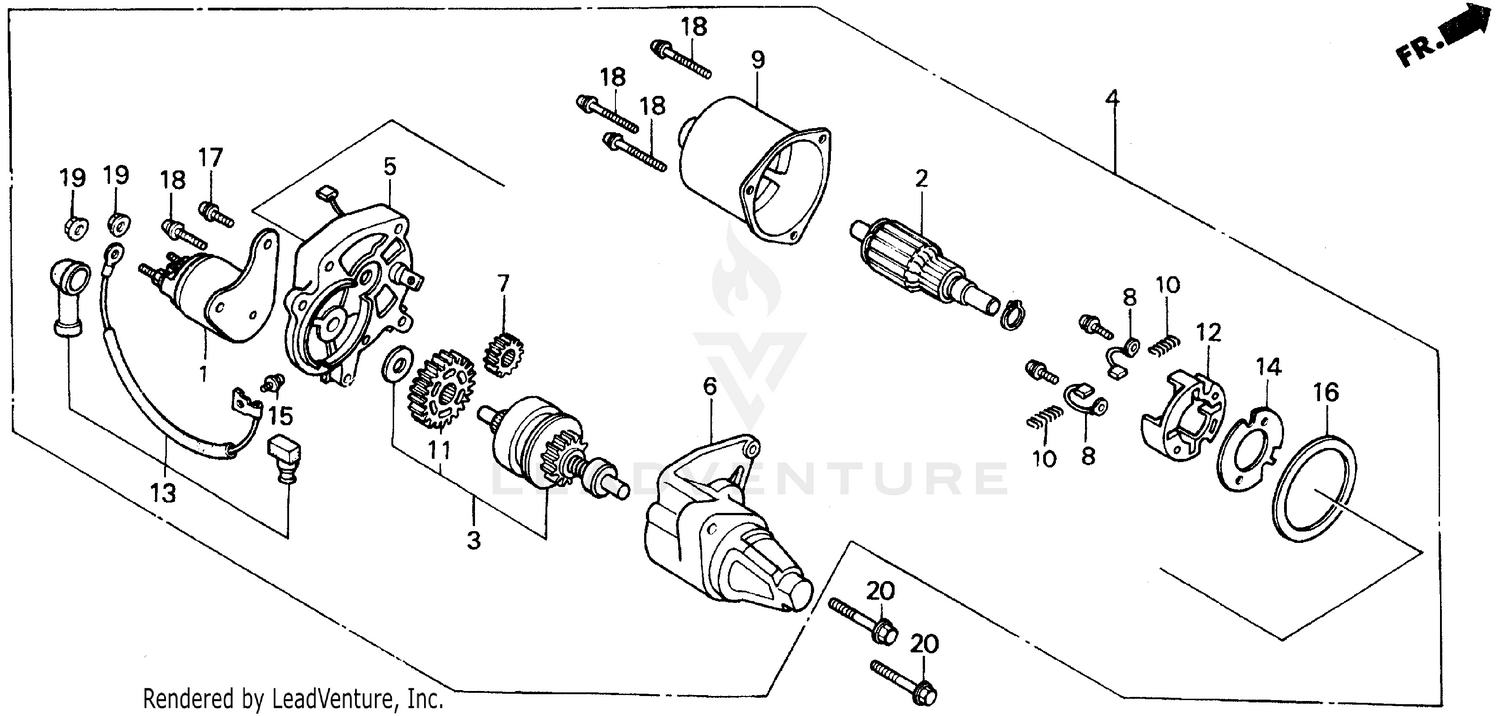 STARTER MOTOR