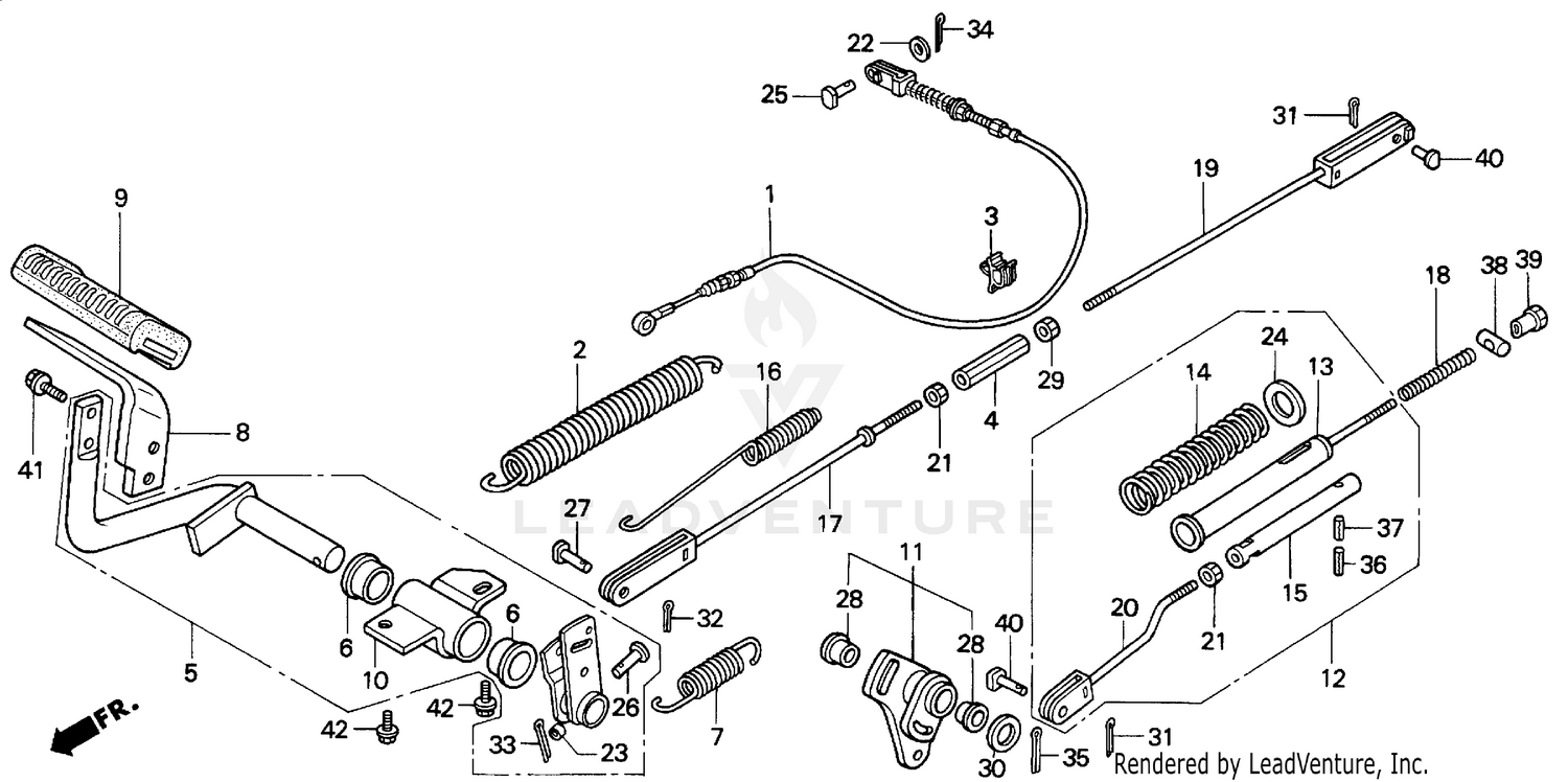 BRAKE PEDAL (H4013)
