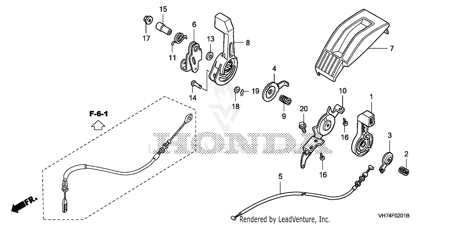 THROTTLE LEVER (2)