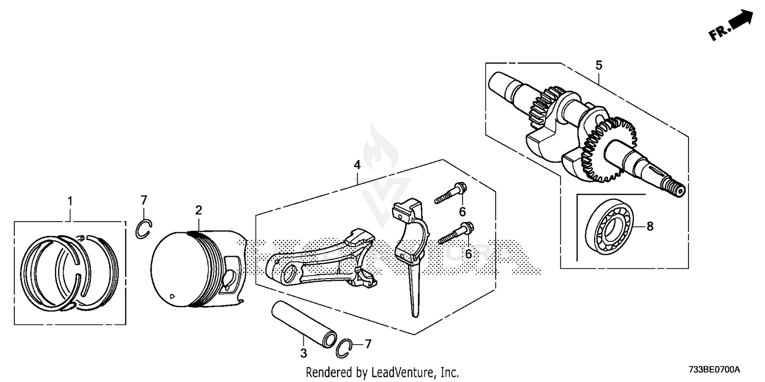 PISTON@CRANKSHAFT