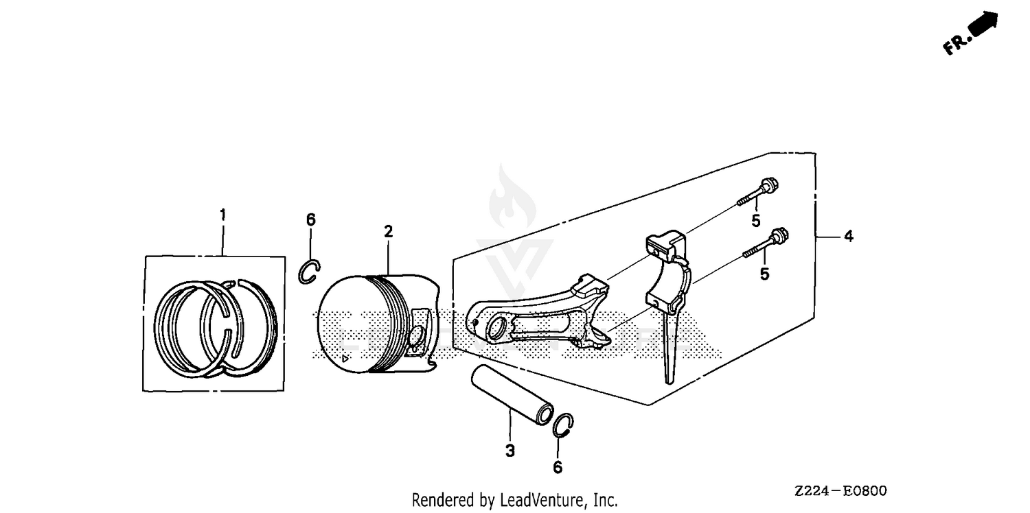 PISTON@CONNECTING ROD