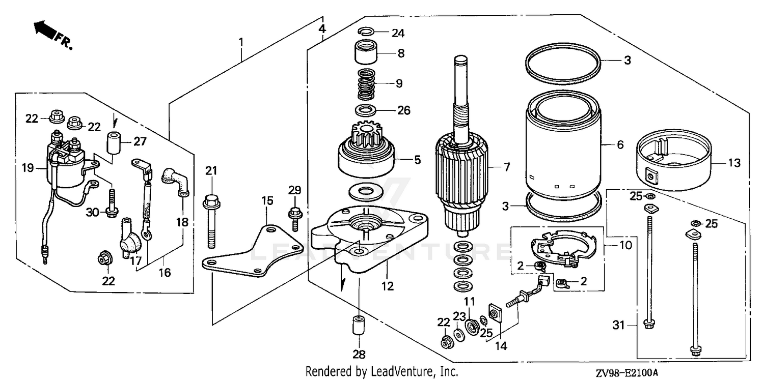 STARTER MOTOR
