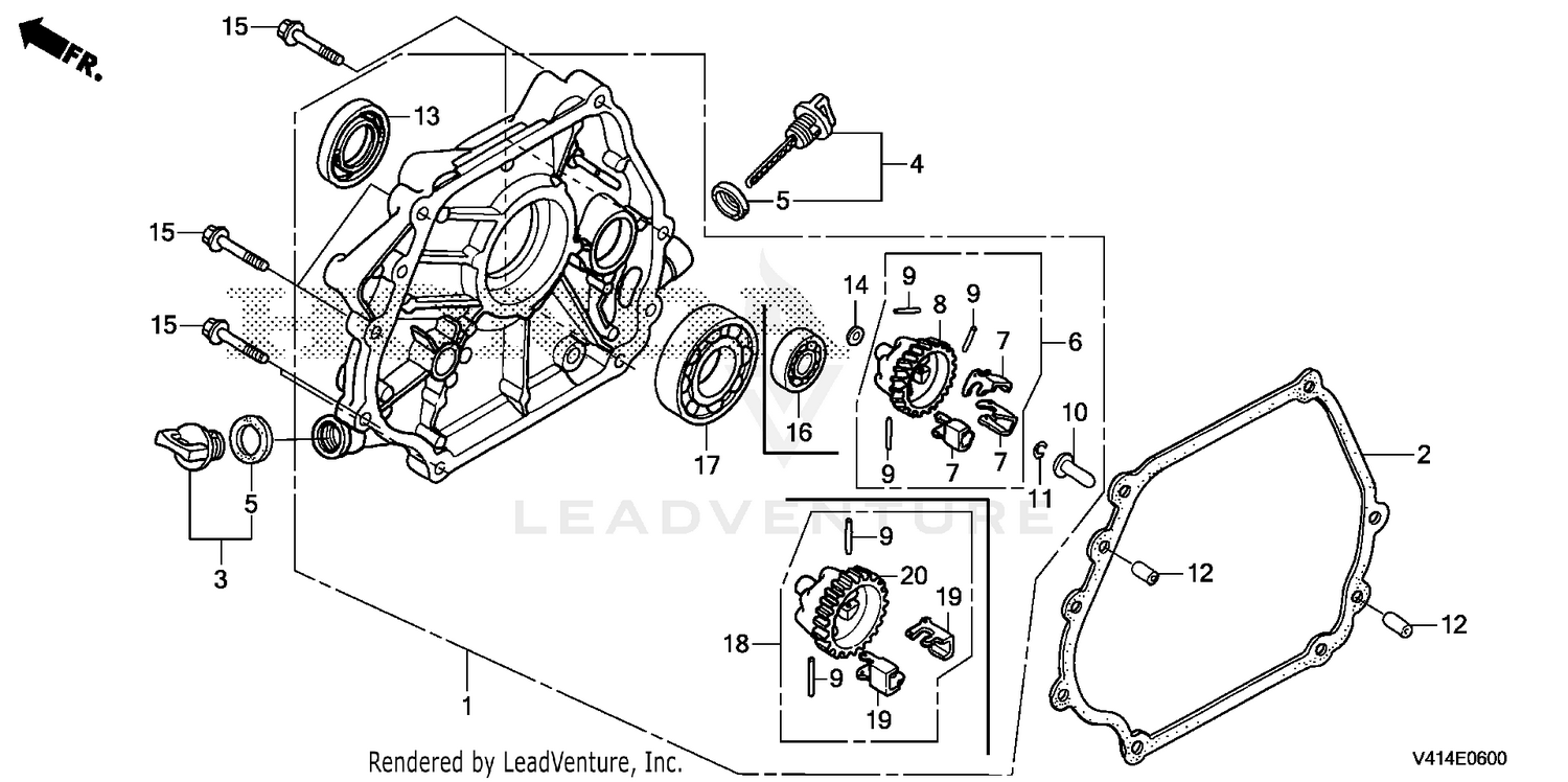 CRANKCASE COVER