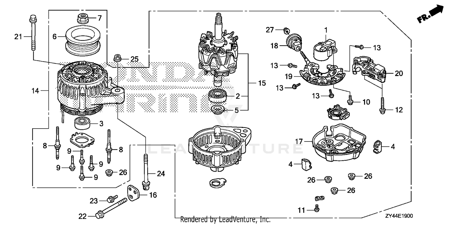 Assembly diagram
