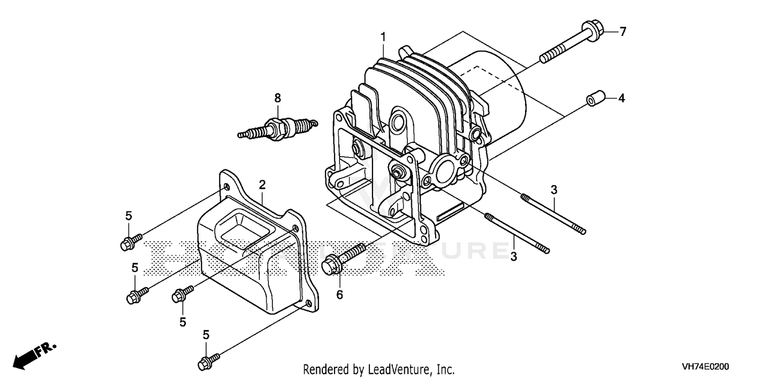 CYLINDER HEAD (HRX217K6)