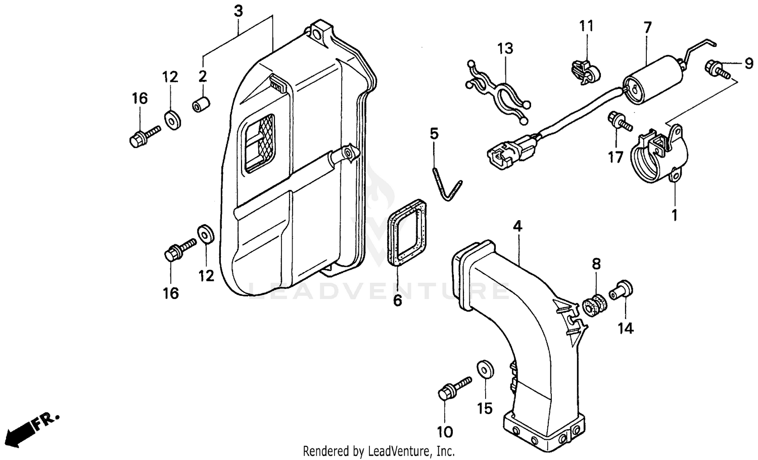 MUFFLER COVER