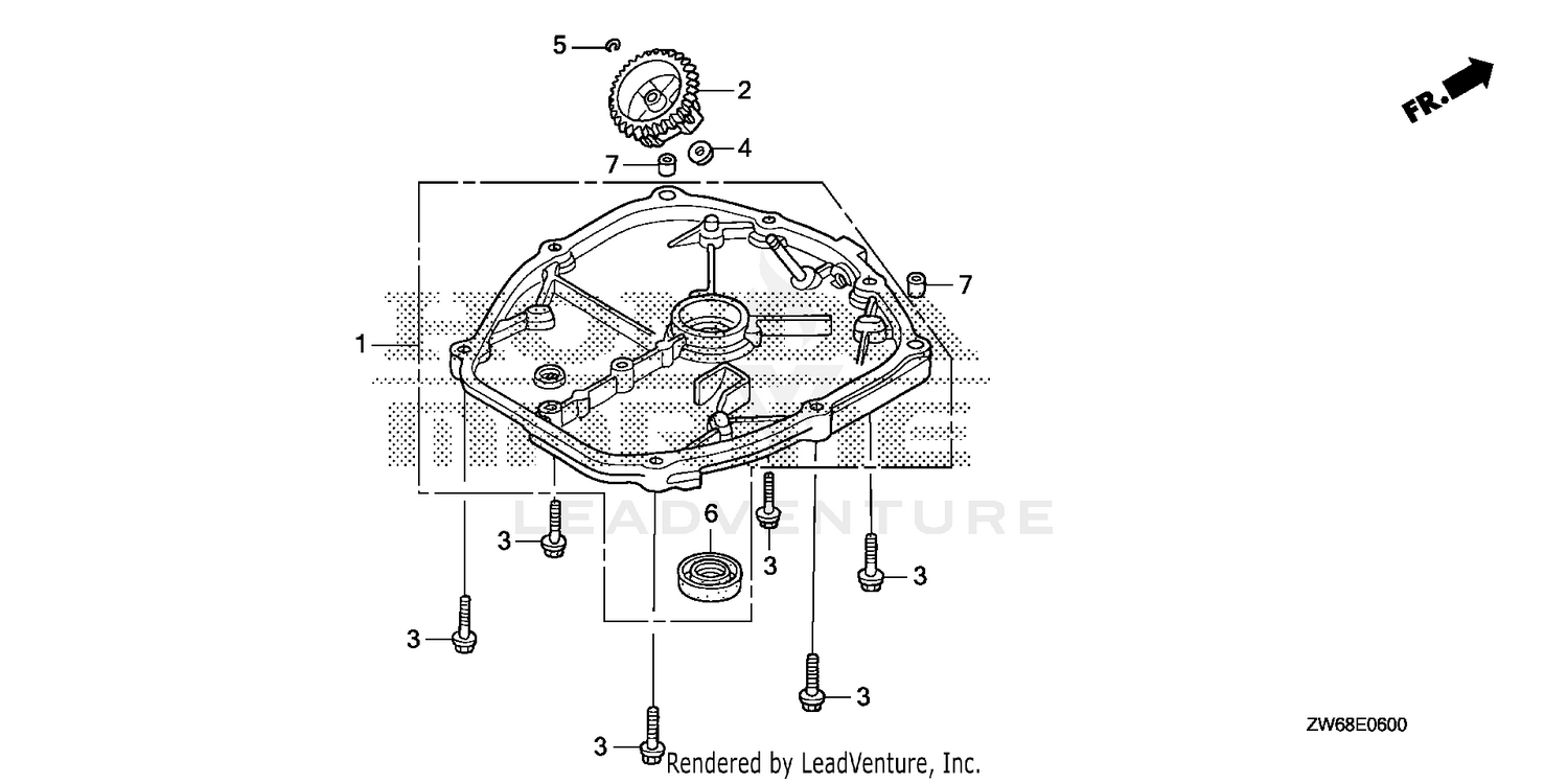 CRANKCASE COVER