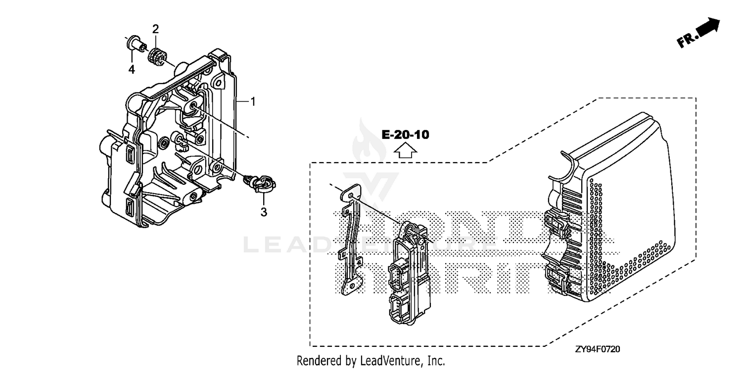 ELECTRONIC PARTS CASE