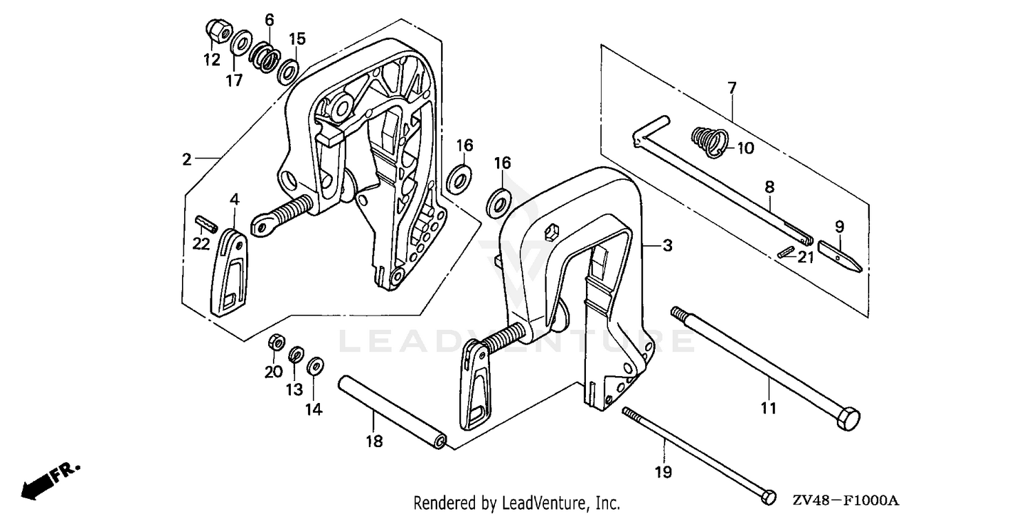 STERN BRACKET