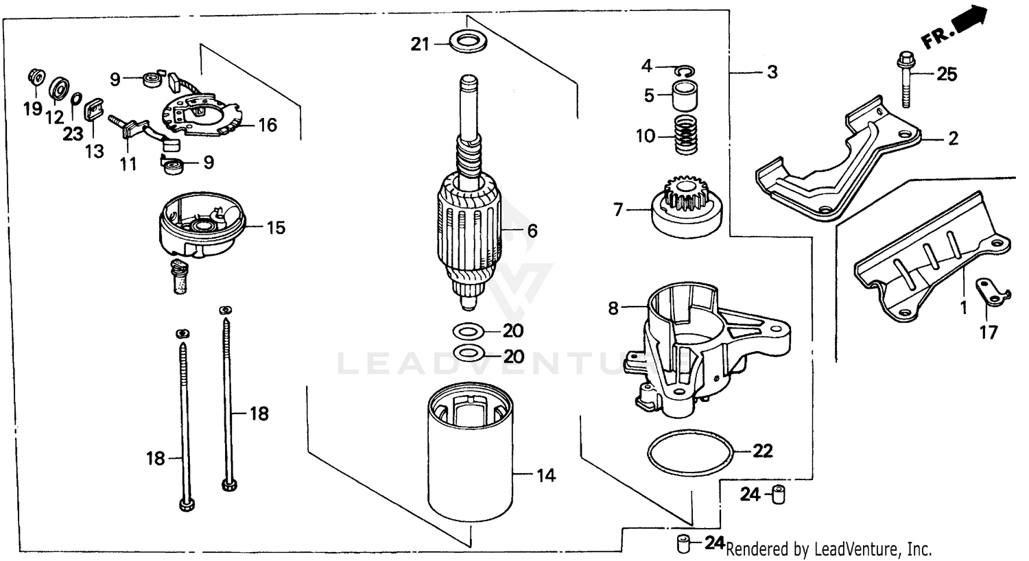STARTER MOTOR