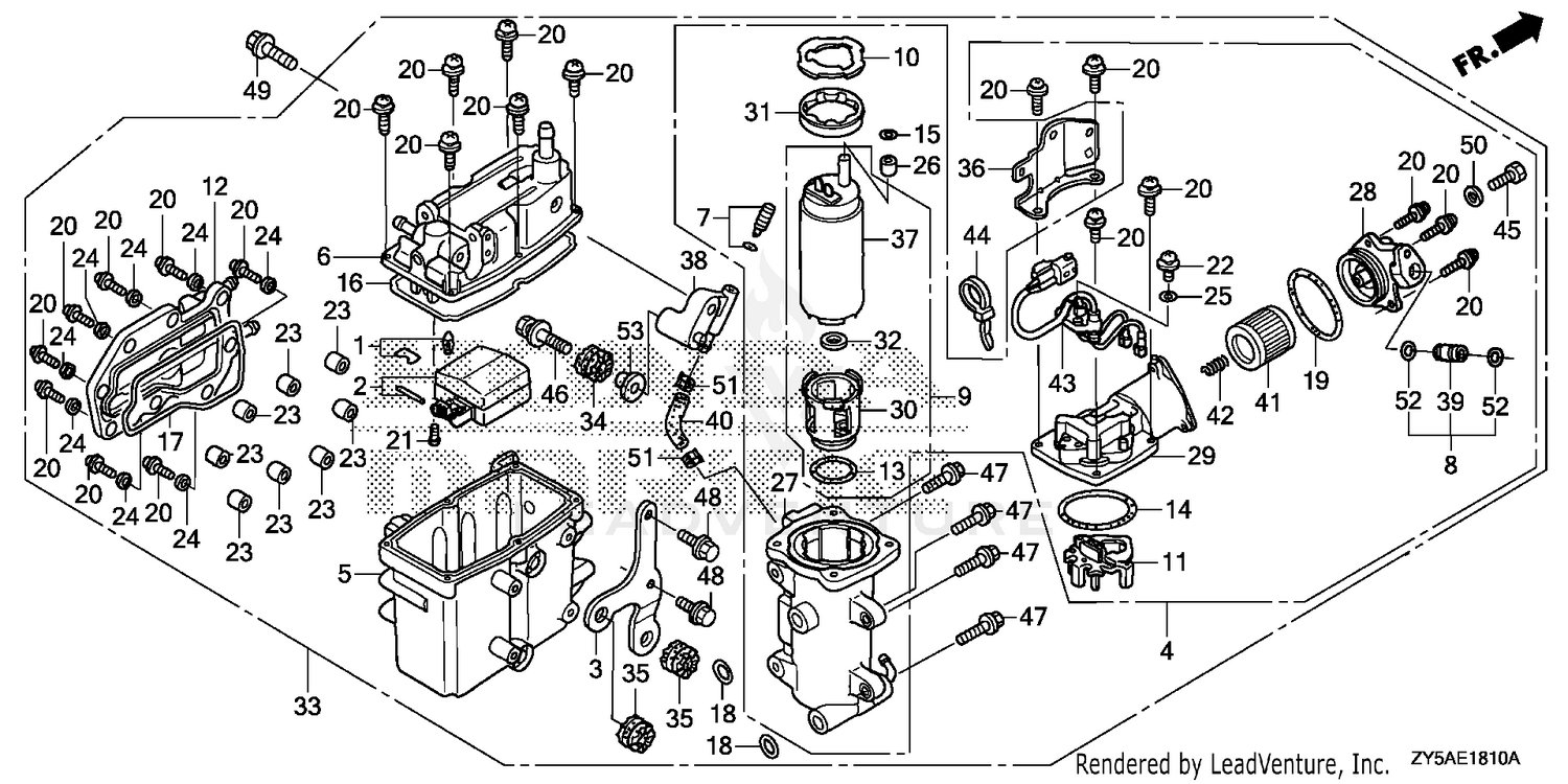 VAPOR SEPARATOR ASSY.