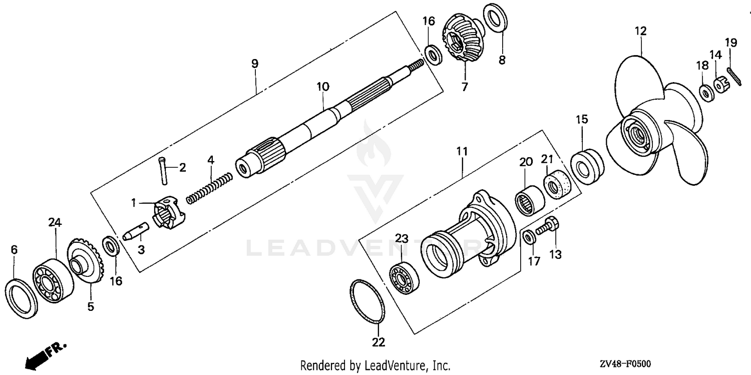 PROPELLER SHAFT@PROPELLER