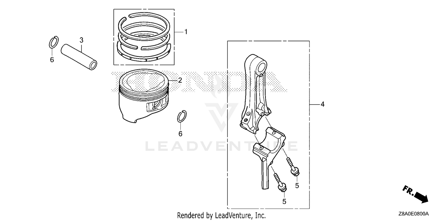 PISTON@CONNECTING ROD