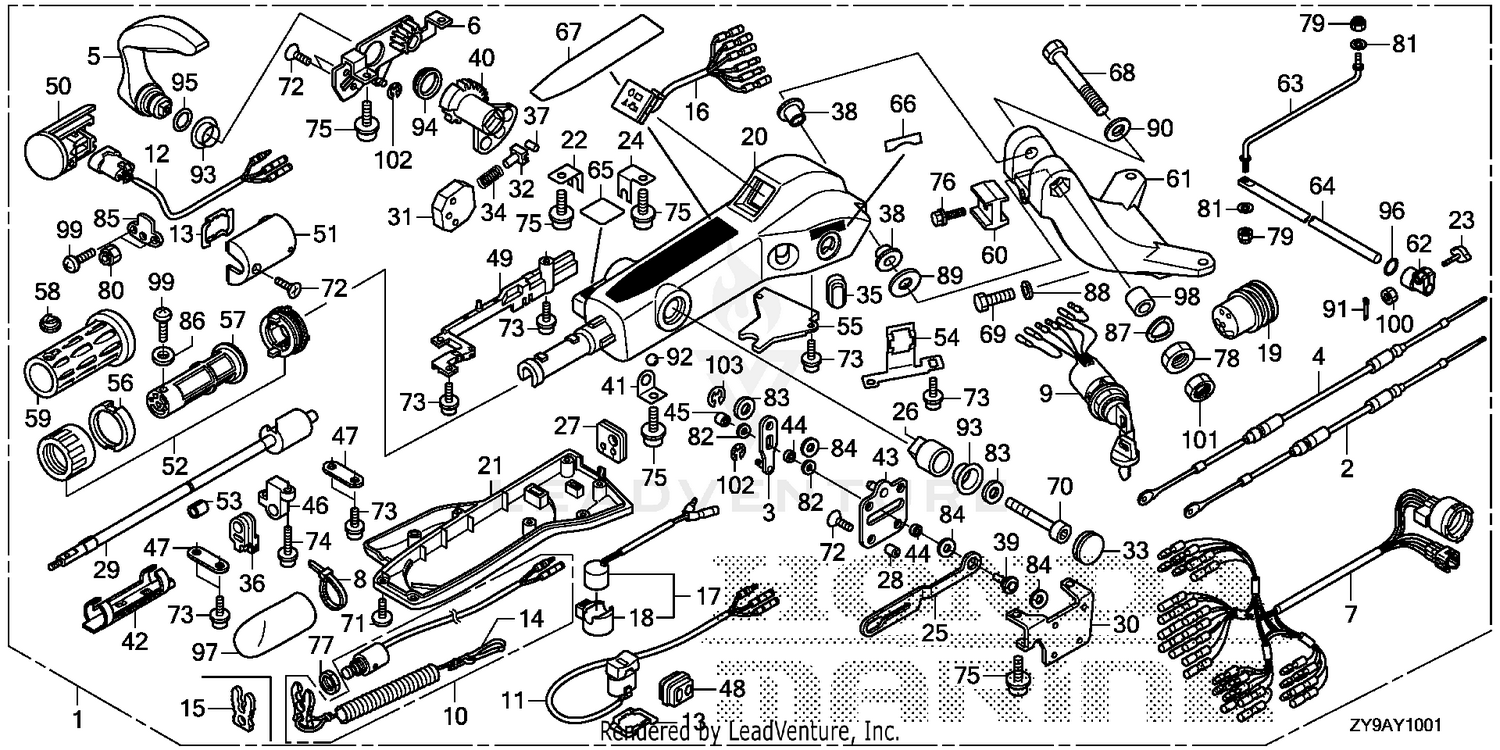 HANDLEBAR KIT            (MULTI-FUNCTION)