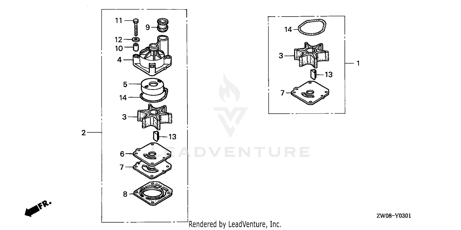 IMPELLER PUMP KIT