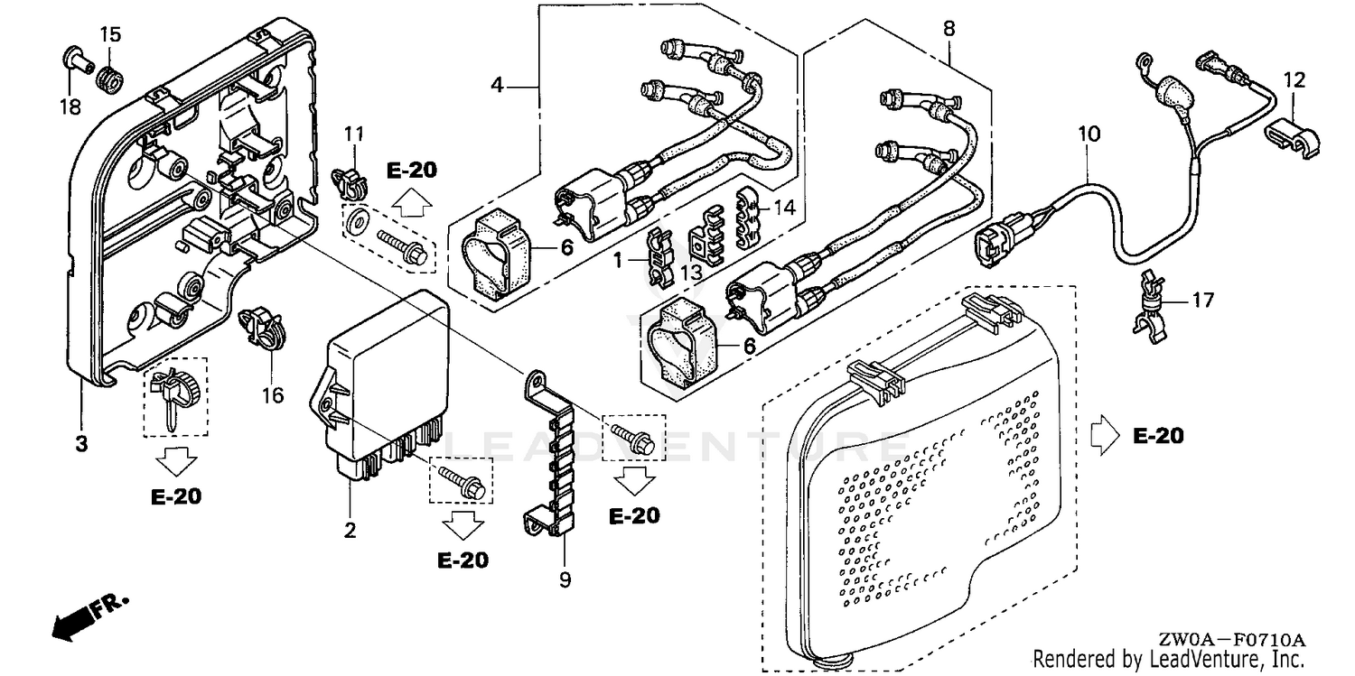 IGNITION COIL@C.D.I. UNIT