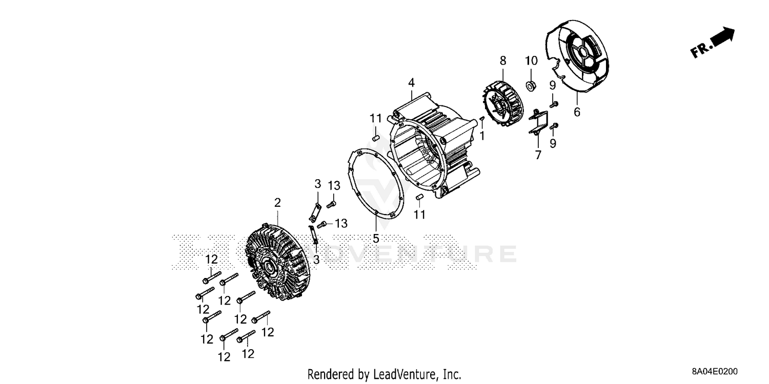 MOTOR HOUSING