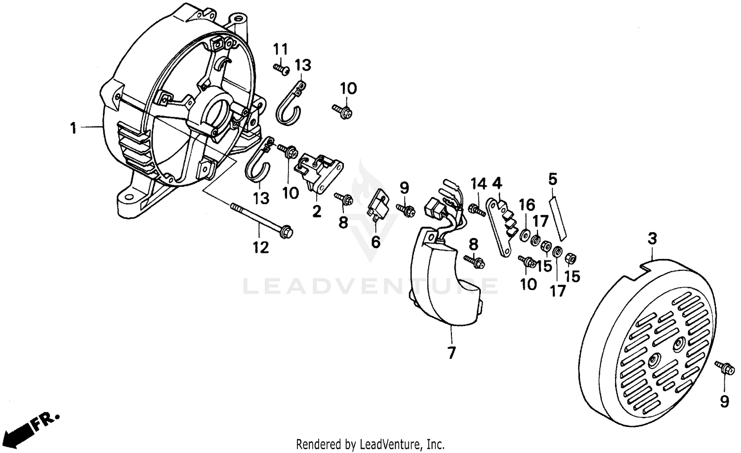 REAR HOUSING