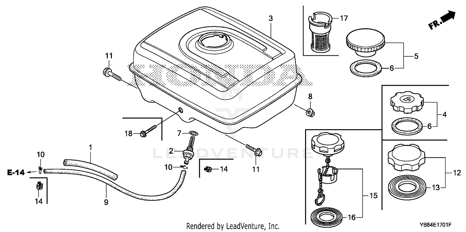 FUEL TANK                (WT20XK4,WT30XK1/K2/K3/K4)