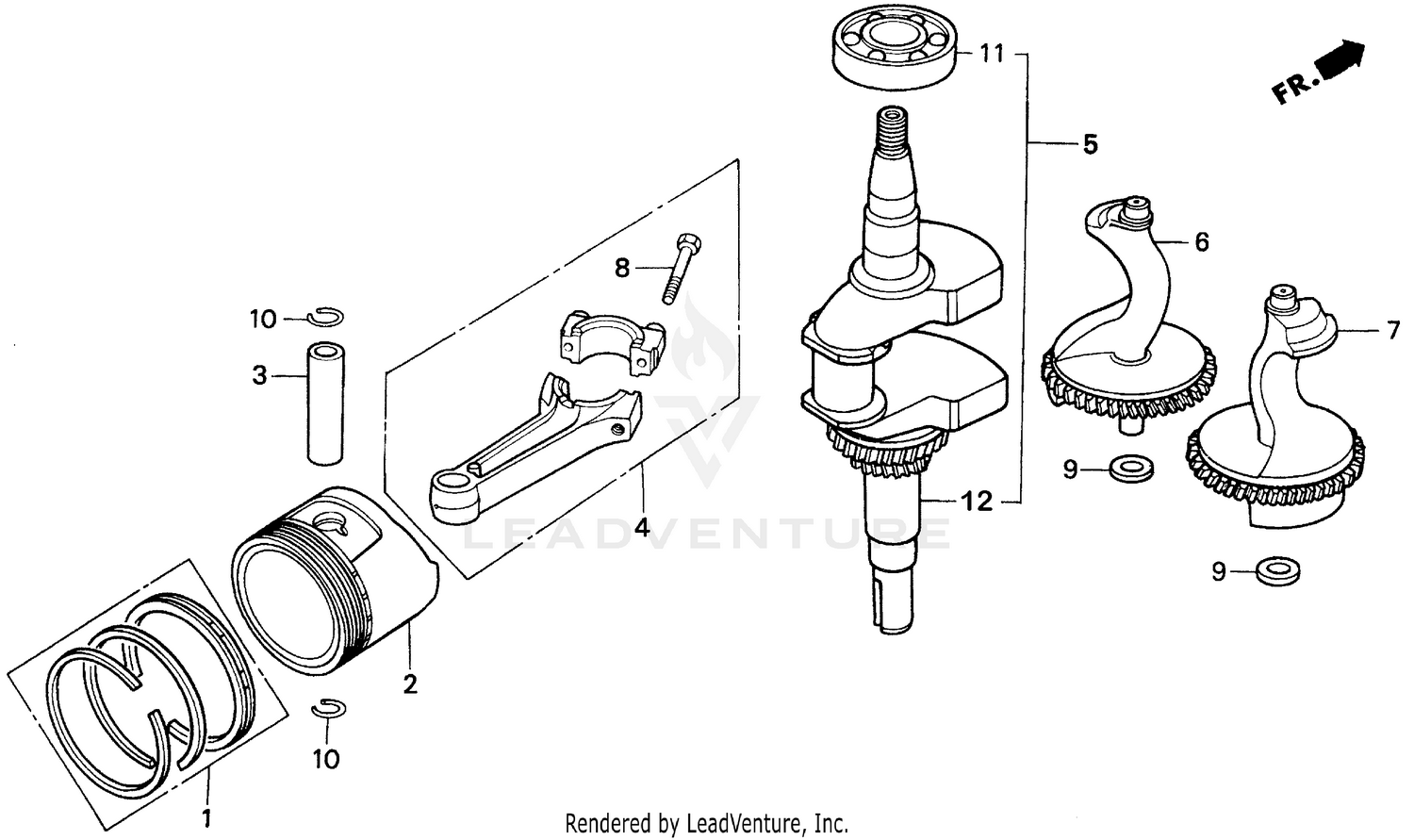 PISTON@CRANKSHAFT