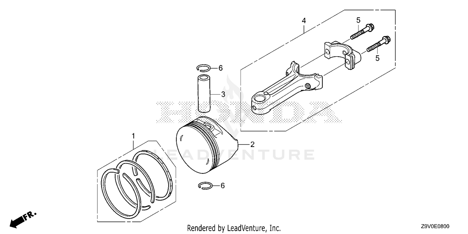 PISTON@CONNECTING ROD