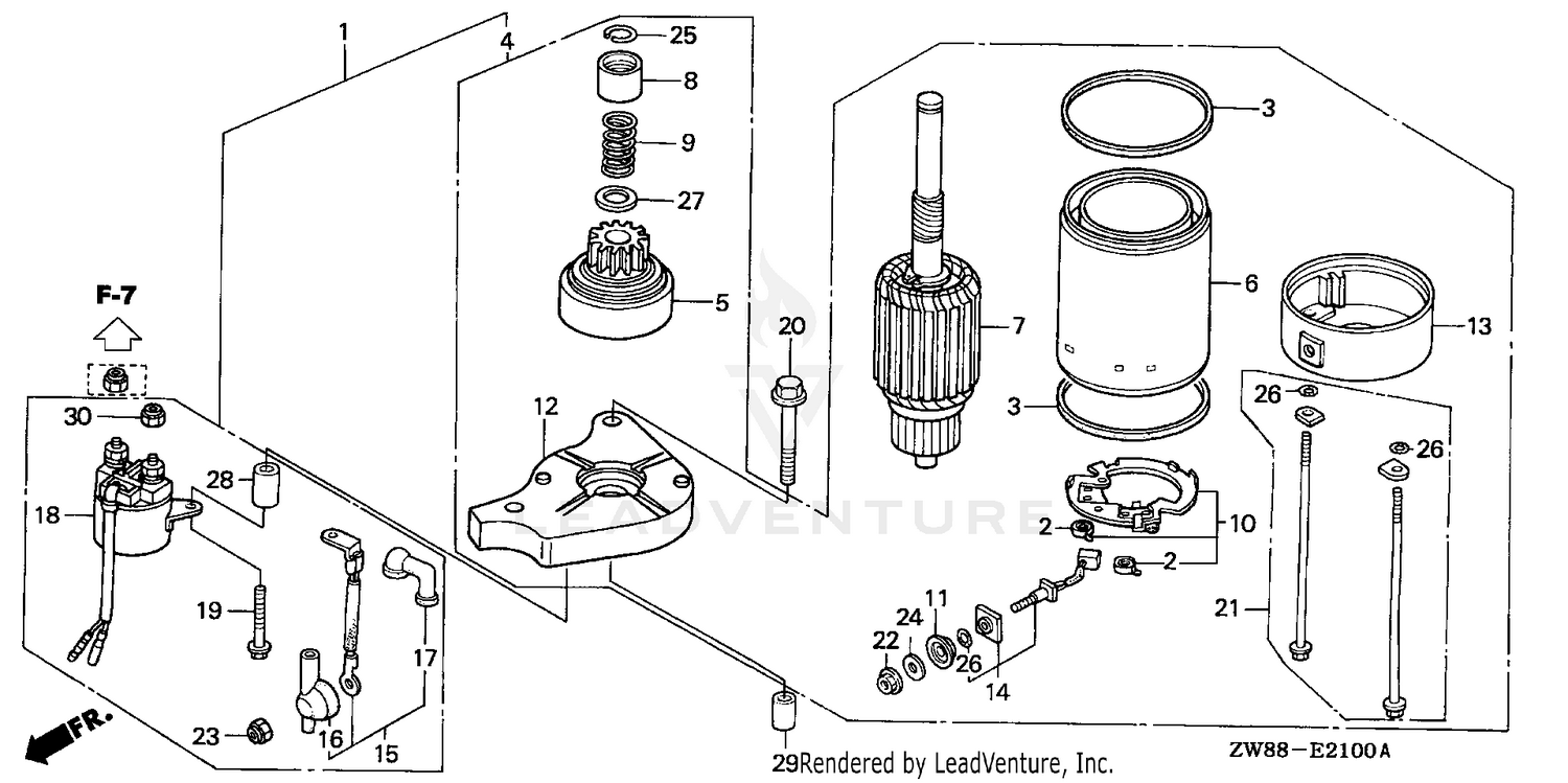 STARTER MOTOR