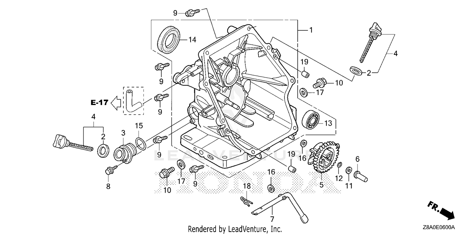 CRANKCASE COVER