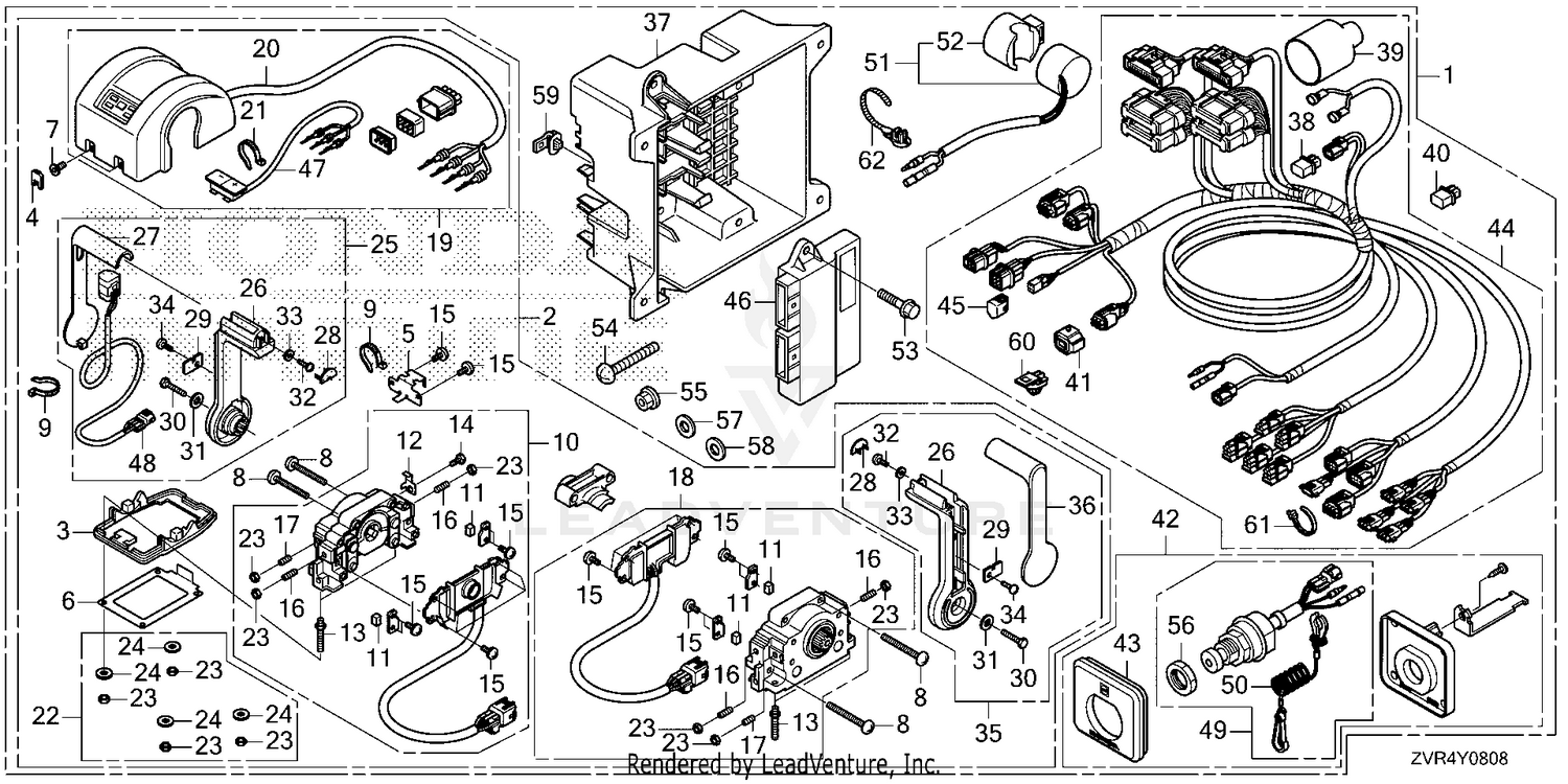 REMOTE CONTROL (TOP MOUNT DUAL TYPE) (SECOND)     (DBW)