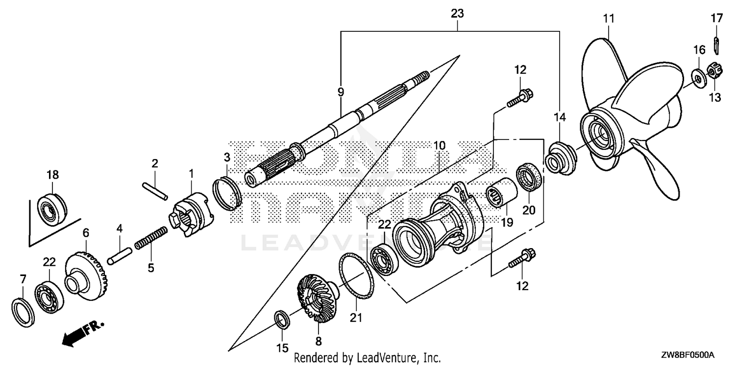 PROPELLER SHAFT@PROPELLER