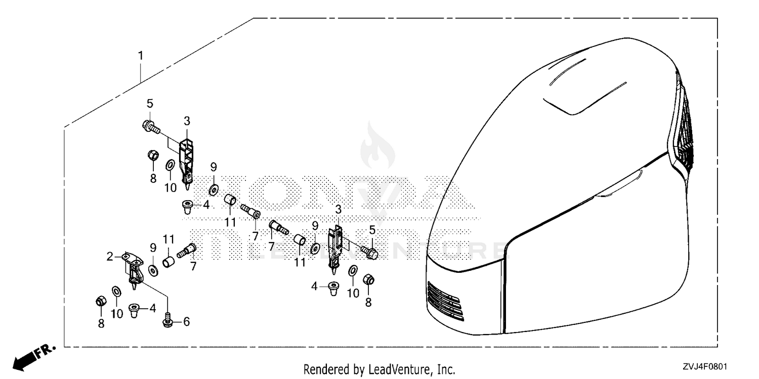 ENGINE COVER (2)